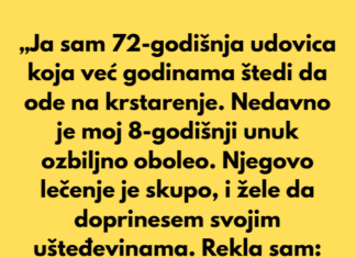 „Odbijam da žrtvujem svoju sreću da bih spasla svog unuka“ „Odbijam da žrtvujem svoju sreću da bih spasla svog unuka“