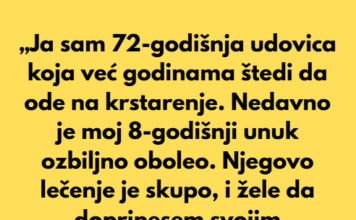 „Odbijam da žrtvujem svoju sreću da bih spasla svog unuka“ „Odbijam da žrtvujem svoju sreću da bih spasla svog unuka“