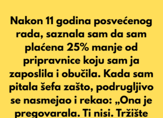 Odbila sam da budem plaćena manje od početnice — zaslužujem poštovanje, ne sažaljenje Odbila sam da budem plaćena manje od početnice — zaslužujem poštovanje, ne sažaljenje