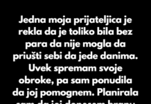 Odbila sam da dam hranu svojoj prijateljici nakon što sam videla njen profil na društvenim mrežama Odbila sam da dam hranu svojoj prijateljici nakon što sam videla njen profil na društvenim mrežama