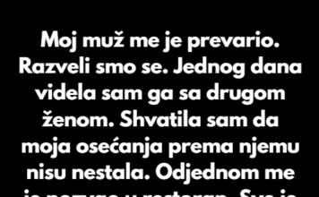 Oprostila sam bivšem mužu što me je prevario, ali ono što je uradio posle toga uništilo je sve Oprostila sam bivšem mužu što me je prevario, ali ono što je uradio posle toga uništilo je sve
