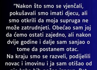 Ostavio je ŽENU jer nisu imali decu , ali kad se vratio posle PAR godina usledio je PRAVI ŠOK! Ostavio je ŽENU jer nisu imali decu , ali kad se vratio posle PAR godina usledio je PRAVI ŠOK!