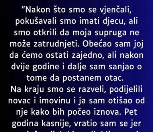 Ostavio je ŽENU jer nisu imali decu , ali kad se vratio posle PAR godina usledio je PRAVI ŠOK! Ostavio je ŽENU jer nisu imali decu , ali kad se vratio posle PAR godina usledio je PRAVI ŠOK!