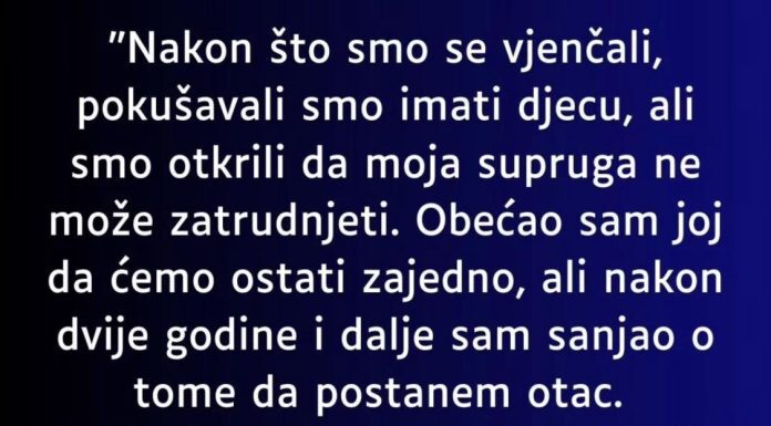 Ostavio je ŽENU jer nisu imali decu , ali kad se vratio posle PAR godina usledio je PRAVI ŠOK! Ostavio je ŽENU jer nisu imali decu , ali kad se vratio posle PAR godina usledio je PRAVI ŠOK!