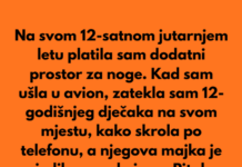Platila sam dodatno sjedalo, ali majka i dijete su ga bezobrazno zauzeli i odbili se pomaknuti. Platila sam dodatno sjedalo, ali majka i dijete su ga bezobrazno zauzeli i odbili se pomaknuti.
