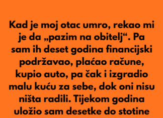 Podupirao sam svoju obitelj godinama — a onda su se okrenuli protiv mene kad je moja supruga zatrudnjela. Podupirao sam svoju obitelj godinama — a onda su se okrenuli protiv mene kad je moja supruga zatrudnjela.