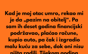 Podupirao sam svoju obitelj godinama — a onda su se okrenuli protiv mene kad je moja supruga zatrudnjela. Podupirao sam svoju obitelj godinama — a onda su se okrenuli protiv mene kad je moja supruga zatrudnjela.