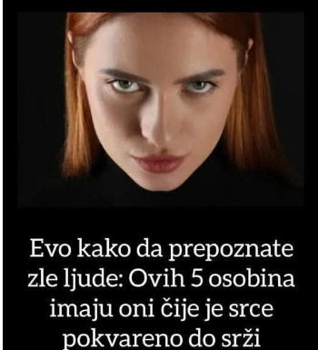 PSIHOLOG SAVJETUJE KAKO PREPOZNATI ZLE LJUDE: Samo pažljivo upratite njihovu reakciju na 1 STVAR PSIHOLOG SAVJETUJE KAKO PREPOZNATI ZLE LJUDE: Samo pažljivo upratite njihovu reakciju na 1 STVAR