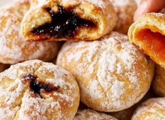 Starinske ruzice sa dzemom: Ne stignu ni da se ohlade – nestaju u trenu! Mirisni, prhki i meki starinski kolači Starinske ruzice sa dzemom: Ne stignu ni da se ohlade – nestaju u trenu! Mirisni, prhki i meki starinski kolači