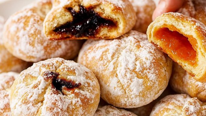 Starinske ruzice sa dzemom: Ne stignu ni da se ohlade – nestaju u trenu! Mirisni, prhki i meki starinski kolači Starinske ruzice sa dzemom: Ne stignu ni da se ohlade – nestaju u trenu! Mirisni, prhki i meki starinski kolači