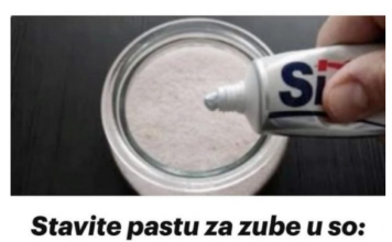 Stavite pastu za zube u so: Niko ne veruje,ali zaista radi (99%) Rezultati su zapanjujući Stavite pastu za zube u so: Niko ne veruje,ali zaista radi (99%) Rezultati su zapanjujući
