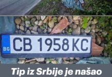 Tip iz Srbije je našao tablicu na cesti i stavio to na FB, prvi komentar obara sve rekorde Tip iz Srbije je našao tablicu na cesti i stavio to na FB, prvi komentar obara sve rekorde