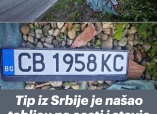 Tip iz Srbije je našao tablicu na cesti i stavio to na FB, prvi komentar obara sve rekorde Tip iz Srbije je našao tablicu na cesti i stavio to na FB, prvi komentar obara sve rekorde