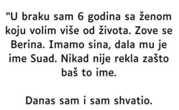 “U braku sam 6 godina sa ženom koju volim više od života…” “U braku sam 6 godina sa ženom koju volim više od života…”