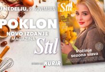 U NEDELJU, 9. NOVEMBRA, NE PROPUSTITE NOVO IZDANJE PORODIČNOG MAGAZINA STIL! U NEDELJU, 9. NOVEMBRA, NE PROPUSTITE NOVO IZDANJE PORODIČNOG MAGAZINA STIL!