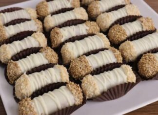 ZABORAVITE NA RAFFAELO – ovi mali kolači sa kokosom i keksom spremni su za manje od 30 minuta i savršeni su za prazničnu trpezu ZABORAVITE NA RAFFAELO – ovi mali kolači sa kokosom i keksom spremni su za manje od 30 minuta i savršeni su za prazničnu trpezu