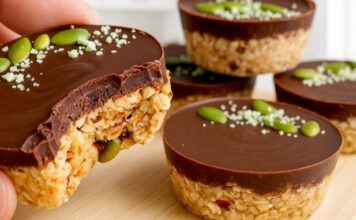 ZDRAVE KORPICE BEZ PEČENJA – gotove za 5 minuta! Brzi, zdravi i bez šećera desert, savršen kao užina ili mali slatki zalogaj ZDRAVE KORPICE BEZ PEČENJA – gotove za 5 minuta! Brzi, zdravi i bez šećera desert, savršen kao užina ili mali slatki zalogaj