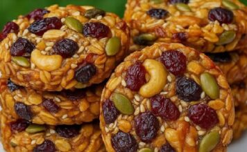 **Zdravi kolačići od orašastih plodova i sjemenki – recept bez brašna i šećera** 💚🍯