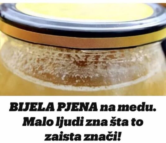 BIJELA PJENA na medu. Malo ljudi zna šta to zaista znači! BIJELA PJENA na medu. Malo ljudi zna šta to zaista znači!