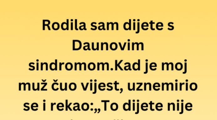 Čim je moj muž čuo vijest,problijedio je,postao je jako nervozan… Čim je moj muž čuo vijest,problijedio je,postao je jako nervozan…
