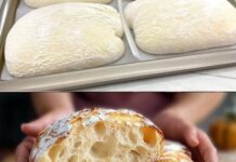 🔥🍞 SAVRŠENI ITALIJANSKI HLJEB BEZ MIJESENJA – GOTOV ZA SAMO 1 SAT! ⏰🇮🇹✨