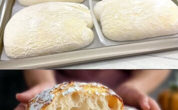 🔥🍞 SAVRŠENI ITALIJANSKI HLJEB BEZ MIJESENJA – GOTOV ZA SAMO 1 SAT! ⏰🇮🇹✨