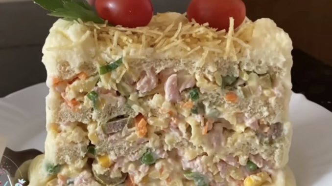 HLADNA SLANA SALATA ✨ ukusnija od ruske, prava kraljica svake trpeze 🥗