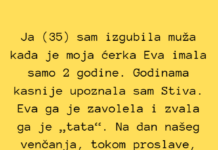 Ja (35) sam izgubila muža kada je moja ćerka Eva imala samo 2 godine. Ja (35) sam izgubila muža kada je moja ćerka Eva imala samo 2 godine.