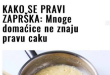 KAKO SE PRAVI ZAPRŠKA: Mnoge domaćice ne znaju pravu caku KAKO SE PRAVI ZAPRŠKA: Mnoge domaćice ne znaju pravu caku