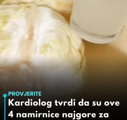 Kardiolog tvrdi da su ove 4 namirnice najgore za srce: Kaže da ih nikako ne valja jesti Kardiolog tvrdi da su ove 4 namirnice najgore za srce: Kaže da ih nikako ne valja jesti