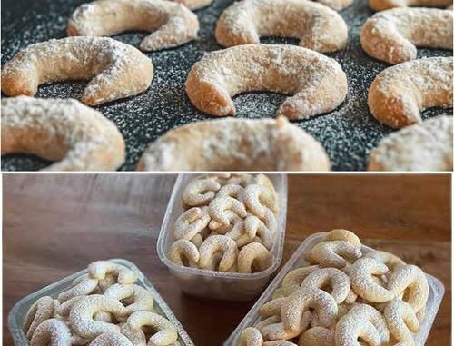 Kiflice od vanilije koje se tope u ustima! Miris koji osvaja cijelu kucu! Kiflice od vanilije koje se tope u ustima! Miris koji osvaja cijelu kucu!