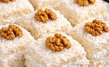 Kokos desert za 10 minuta, ukusno rešenje za slatke trenutke bez puno truda! Kokos desert za 10 minuta, ukusno rešenje za slatke trenutke bez puno truda!