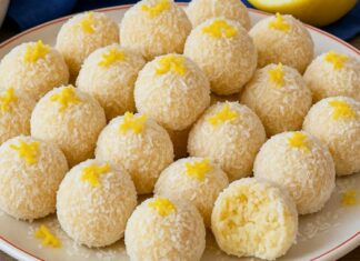 LIMUN KUGLICE BEZ PČENENJA 🍋✨ svježe, lagane i mirisne – gotove uz samo 6 sastojaka!