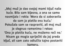 Moj muž je dao svojoj mami ključ naše kuće. Bila sam bijesna…. Moj muž je dao svojoj mami ključ naše kuće. Bila sam bijesna….