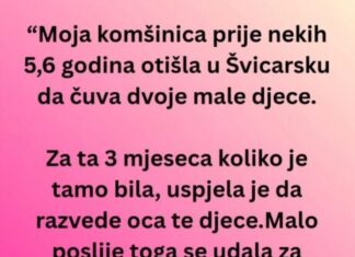 “Moja komšinica pre nekih 5,6 godina otišla u Švicarsku da čuva dvoje male djece…” “Moja komšinica pre nekih 5,6 godina otišla u Švicarsku da čuva dvoje male djece…”
