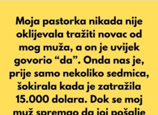 “Moja pastorka nikada nije oklijevala tražiti novac…” “Moja pastorka nikada nije oklijevala tražiti novac…”