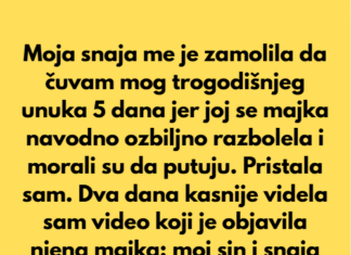 Moja snaja me je prevarila da čuvam unuka — odmah je zažalila Moja snaja me je prevarila da čuvam unuka — odmah je zažalila