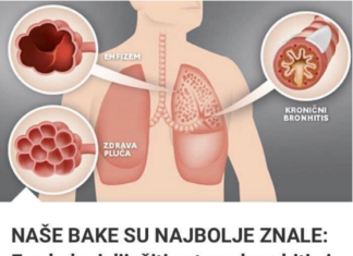 NAŠE BAKE SU NAJBOLJE ZNALE: Evo kako izliječiti astmu, bronhitis i plućne bolesti NAŠE BAKE SU NAJBOLJE ZNALE: Evo kako izliječiti astmu, bronhitis i plućne bolesti