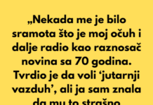 „Nekada me je bilo sramota što je moj očuh i dalje radio kao raznosač novina sa 70 godina.“ „Nekada me je bilo sramota što je moj očuh i dalje radio kao raznosač novina sa 70 godina.“