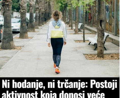 Ni hodanje, ni trčanje: Postoji aktivnost koja donosi veće zdravstvene koristi Ni hodanje, ni trčanje: Postoji aktivnost koja donosi veće zdravstvene koristi