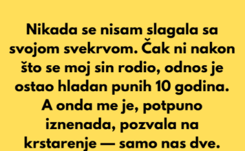 Nikada se nisam slagala sa svojom svekrvom. Nikada se nisam slagala sa svojom svekrvom.