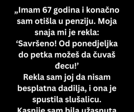 Nisam očekivala takav bezobrazluk od njih…. Nisam očekivala takav bezobrazluk od njih….