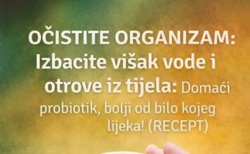 OČISTITE ORGANIZAM: Izbacite višak vode i otrove iz tijela: Domaći probiotik, bolji od bilo kojeg lijeka! (RECEPT) OČISTITE ORGANIZAM: Izbacite višak vode i otrove iz tijela: Domaći probiotik, bolji od bilo kojeg lijeka! (RECEPT)