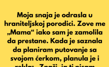 Odbila sam da povedem snaju na porodično putovanje — i ubrzo sam zažalila Odbila sam da povedem snaju na porodično putovanje — i ubrzo sam zažalila