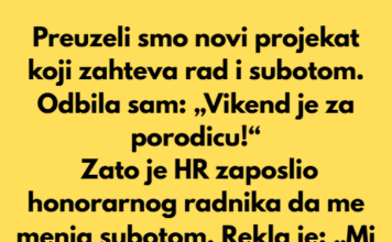 Odbila sam da radim subotom — sada će mi HR smanjiti platu Odbila sam da radim subotom — sada će mi HR smanjiti platu