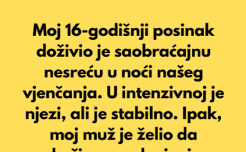 „Odbila sam otkazati medeni mjesec zbog porodične krize.“ „Odbila sam otkazati medeni mjesec zbog porodične krize.“