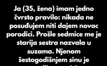 “Odbila sam pomoći sestri da spasi umiruće dijete – moj novčanik nije dio porodičnog stabla” “Odbila sam pomoći sestri da spasi umiruće dijete – moj novčanik nije dio porodičnog stabla”