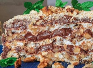 OVA JE NAJLJEPŠA NOVOGODIŠNJA TORTA ✨bogata kremom i orasima, s neodoljivim ukusom 😋🥮. Savršena za prazničnu trpezu i slatki kraj godine!