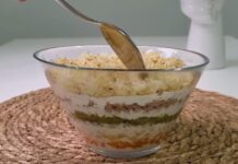 Posna mimoza salata: Jednako ukusna kao originalna verzija, odlično ide uz ribu i pecivo Posna mimoza salata: Jednako ukusna kao originalna verzija, odlično ide uz ribu i pecivo