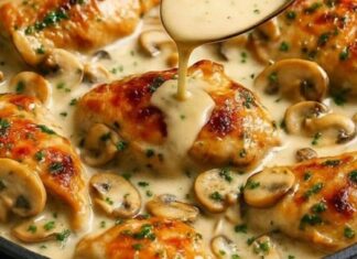 Pravim ovu piletinu s gljivama 3 puta sedmično! 😋 u jednoj tavi | Recept za večeru iz jedne tave…